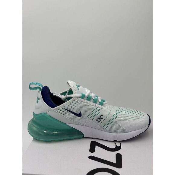 Nike Air Max 270 White Hyper Jade CI2451-100 Men's 11 Running Street Shoe NIB - Picture 4 of 10